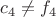 $c_4 \ne f_4$