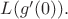 $L(g'(0)).$