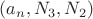 $(a_n,N_3,N_2)$