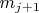 $m_{j+1}$