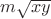 $m\sqrt{xy}$
