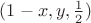 $(1-x,y,\frac12)$