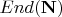 $End(\mathbf{N})$