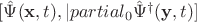 $[\hat {\Psi}(\mathbf x , t), |partial_{0}\hat {\Psi}^{\dagger}(\mathbf y , t)]$