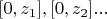 $[0,z_1],[0,z_2]...$
