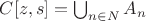 $C[z, s] = \bigcup_{n\in N} A_n$
