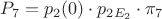 $P_7=p_2(0) \cdot p_{2E_2} \cdot \pi_7$