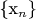 \{x_n\}