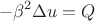 $$-\beta^2 \Delta u = Q$$
