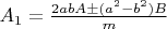 $A_1=\frac{2abA\pm (a^2-b^2)B}{m}$