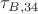 $\tau_{B,34}$