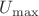 $U_{\max}$
