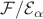 $\mathcal{F}/\mathcal{E}_\alpha$