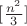 $[\frac{n^2}{3}]$