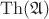 $\mathrm{Th}(\mathfrak A)$