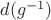 $d(g^{-1})$