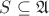$S \subseteq \mathfrak{A}$