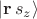 $|\mathbf r\, s_z\rangle$