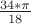 $\frac{34*\pi}{18}$
