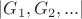 $|G_1, G_2, ...|$ $|G_1, G_2, ...|$