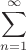 $$\sum\limits_{n=1}^{\infty}