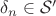 $\delta_n\in\mathcal{S}'$
