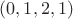 $(0,1,2,1)$