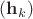 $(\mathbf h_k)$