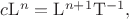 $c\mathrm{L}^{n}=\mathrm{L}^{n+1}\mathrm{T}^{-1},$
