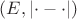$(E,|{\cdot}-{\cdot}|)$