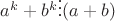 $a^k+b^k\vdots(a+b)$