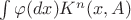 $\int \varphi(dx)K^n(x,A)$