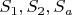$S_1, S_2, S_a$