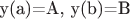 y(a)=A, y(b)=B