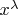 $x^{\lambda}$