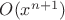 $O(x^{n + 1})$