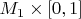 $M_1\times[0,1]$