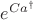 $e^{Ca^\dagger}$