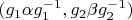 $(g_1 \alpha  g_1^{-1}, g_2 \beta g_2^{-1})