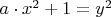 $a\cdot x^2+1=y^2$