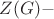 $Z(G) -$