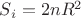 $S_i = 2nR^2$