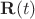 $\mathbf R(t)$