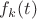 $f_{k}(t)$