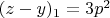 $(z-y)_1=3p^2$