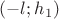 $(-l;h_1)$