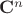 ${\mathbf C}^n$