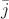 $\bar{j}$