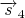 $\overrightarrow{s}_{4}$