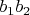 $b_1b_2$